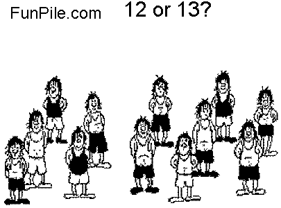 12 ...........13........................12............................12....................13.........